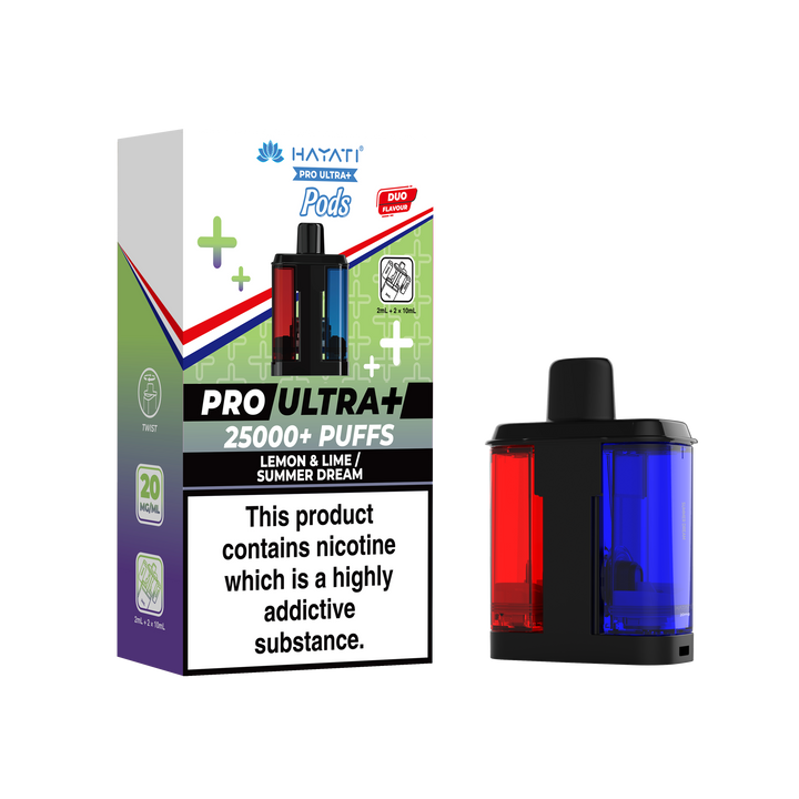 Hayati® Pro Ultra+ 25K Prefilled Pods (20mg)