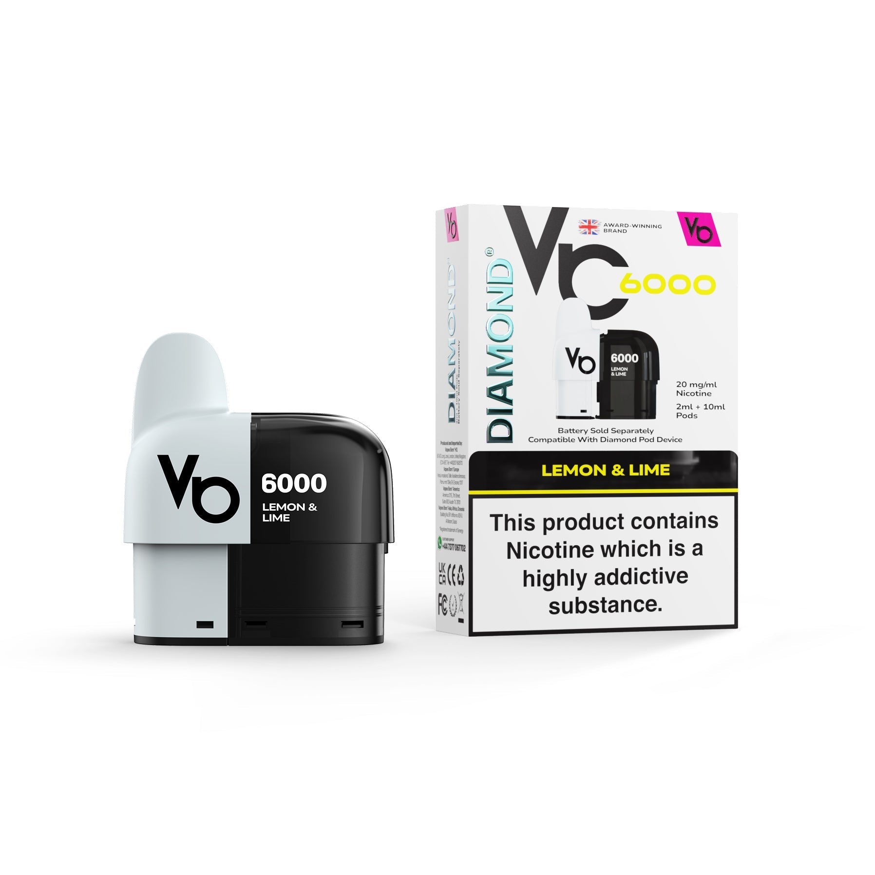 Diamond® 6000 Prefilled Pods (20mg)