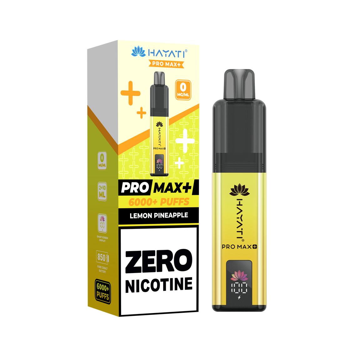 Hayati® Pro Max 6000 Plus Vape Kit ZERO (0mg)