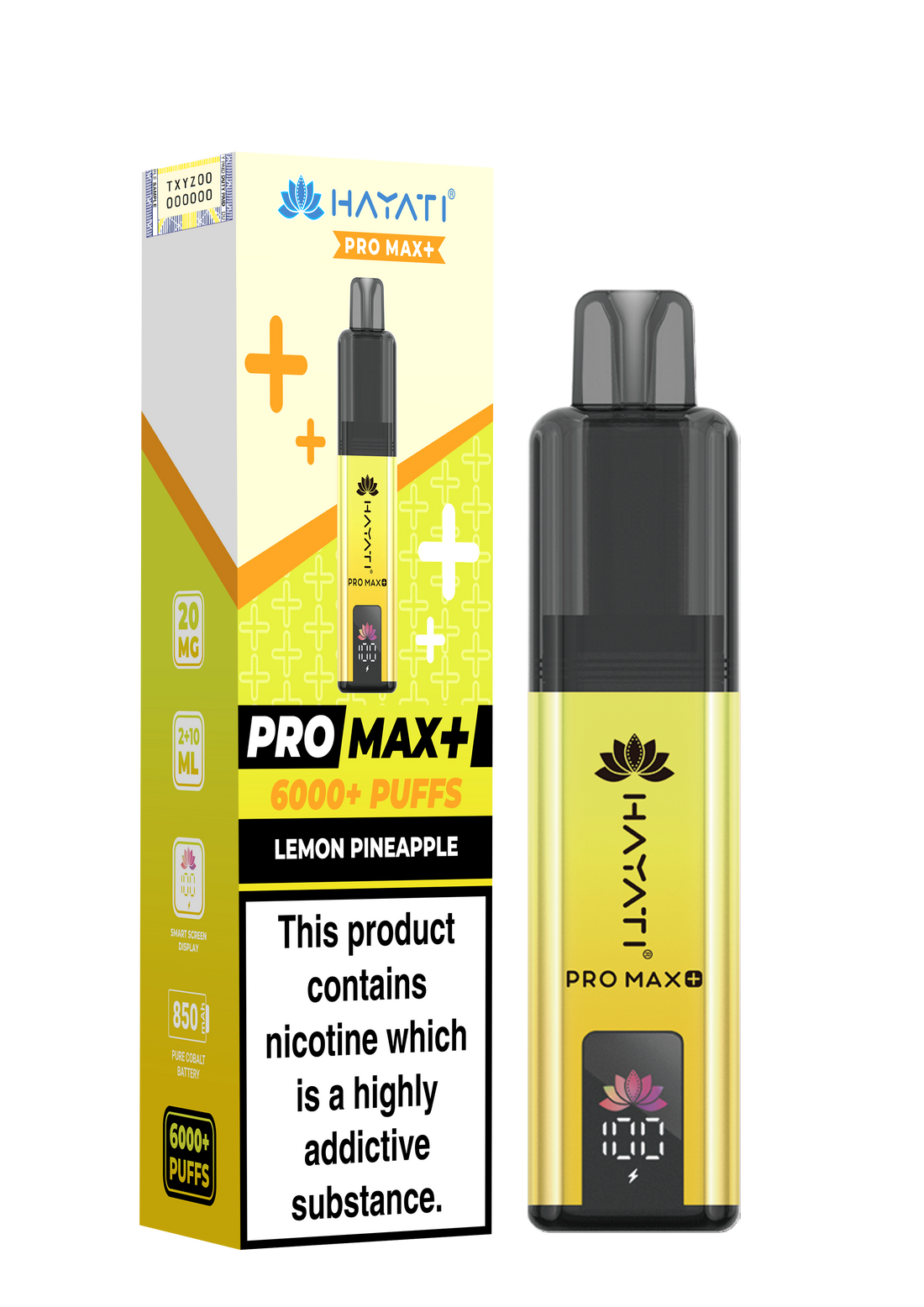 Hayati Pro Max+ 6K Prefilled Pod Kit 20mg | UK Duty Stamped