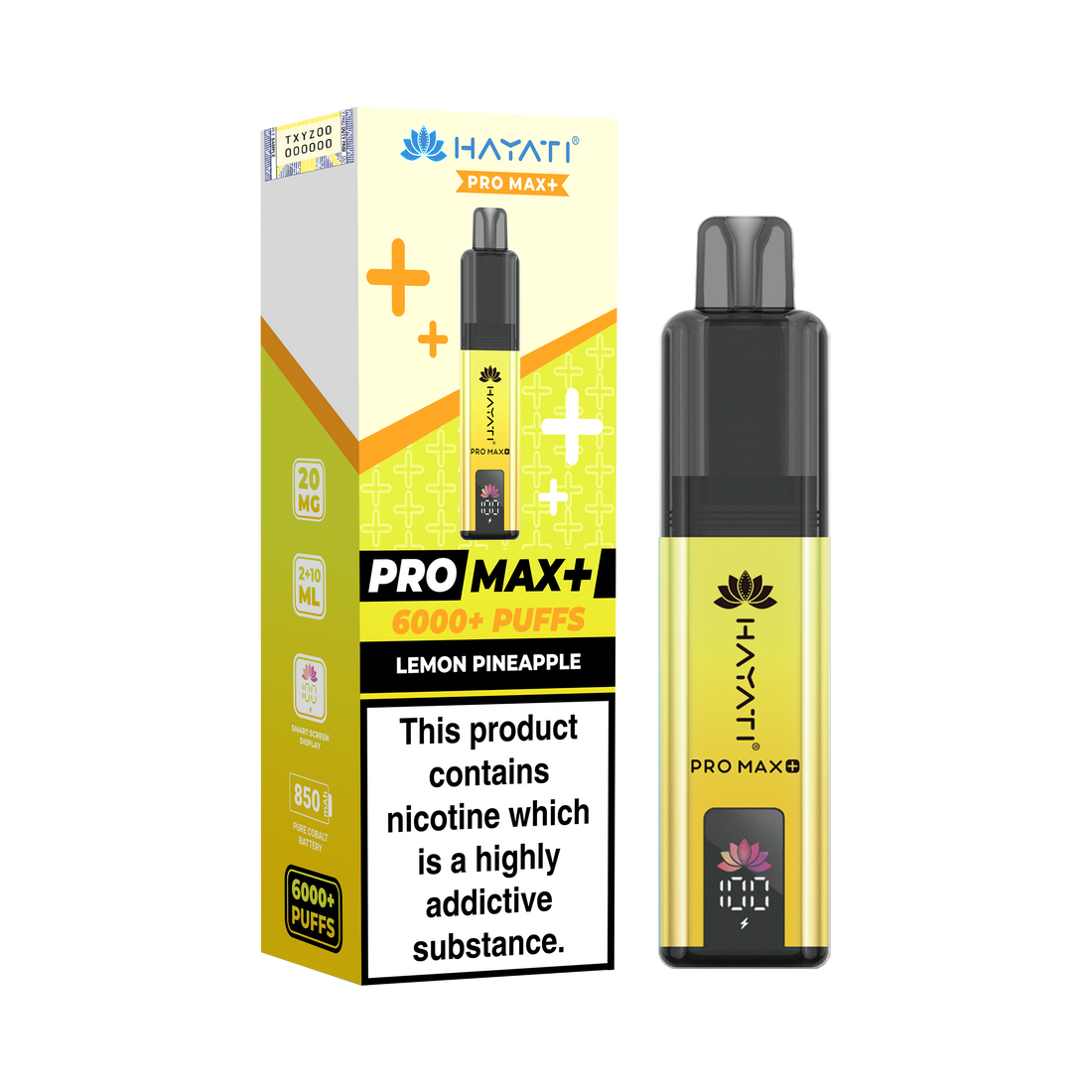 Hayati Pro Max+ 6K Prefilled Pod Kit 20mg | UK Duty Stamped