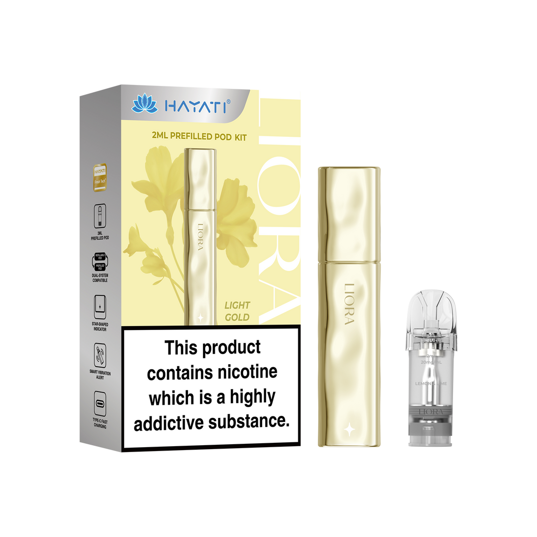 Hayati® Liora 2ml Prefilled Pod System