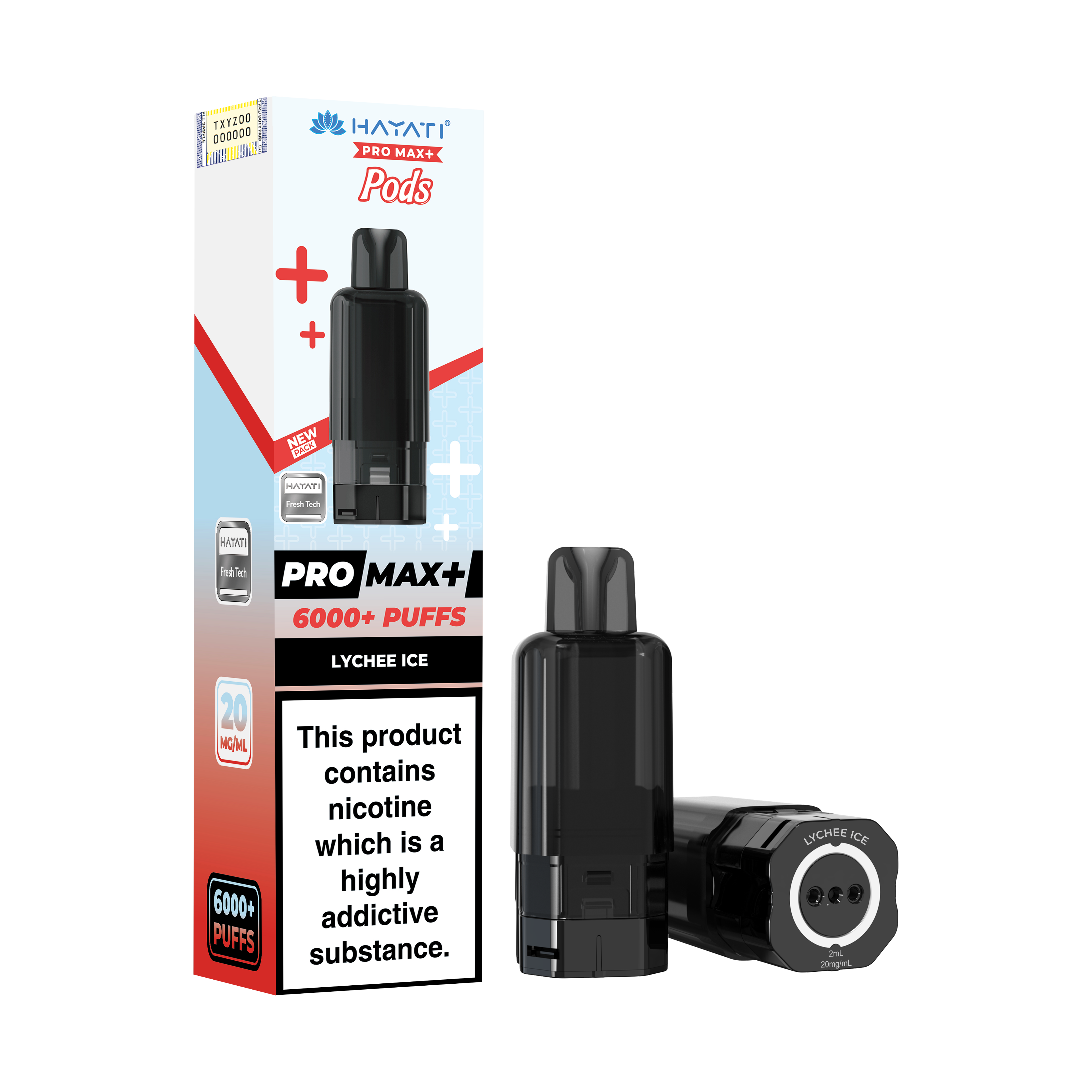 Hayati Pro Max+ 6K Prefilled Pods 20mg | UK Duty Stamped