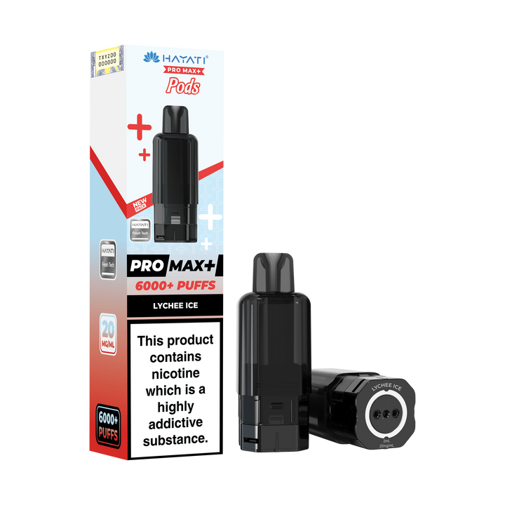 Hayati Pro Max+ 6K Prefilled Pods 20mg | UK Duty Stamped