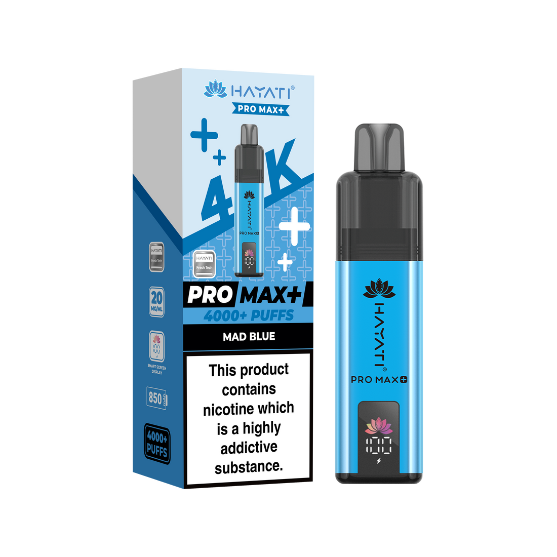 Hayati® Pro Max+ 4000+ Vape Kit (20mg)