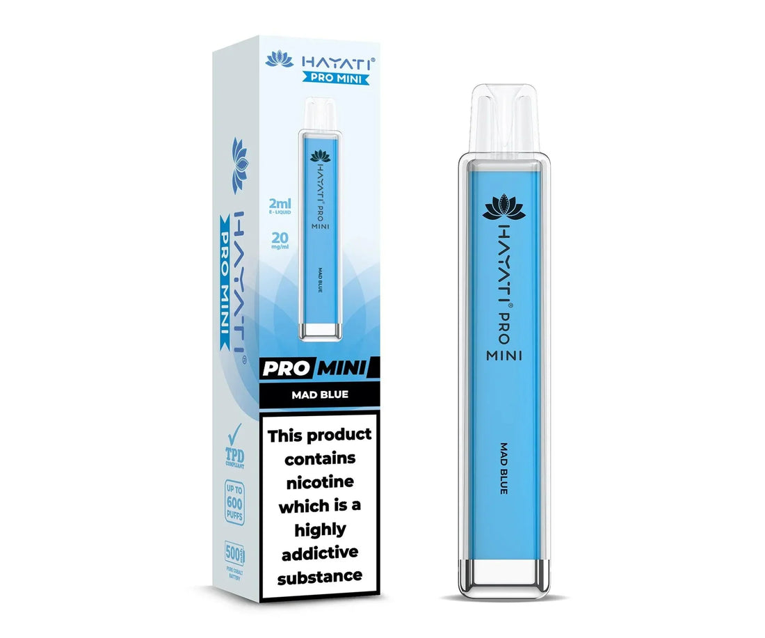 Hayati® Pro Mini 600+ Vape Kit (20mg)