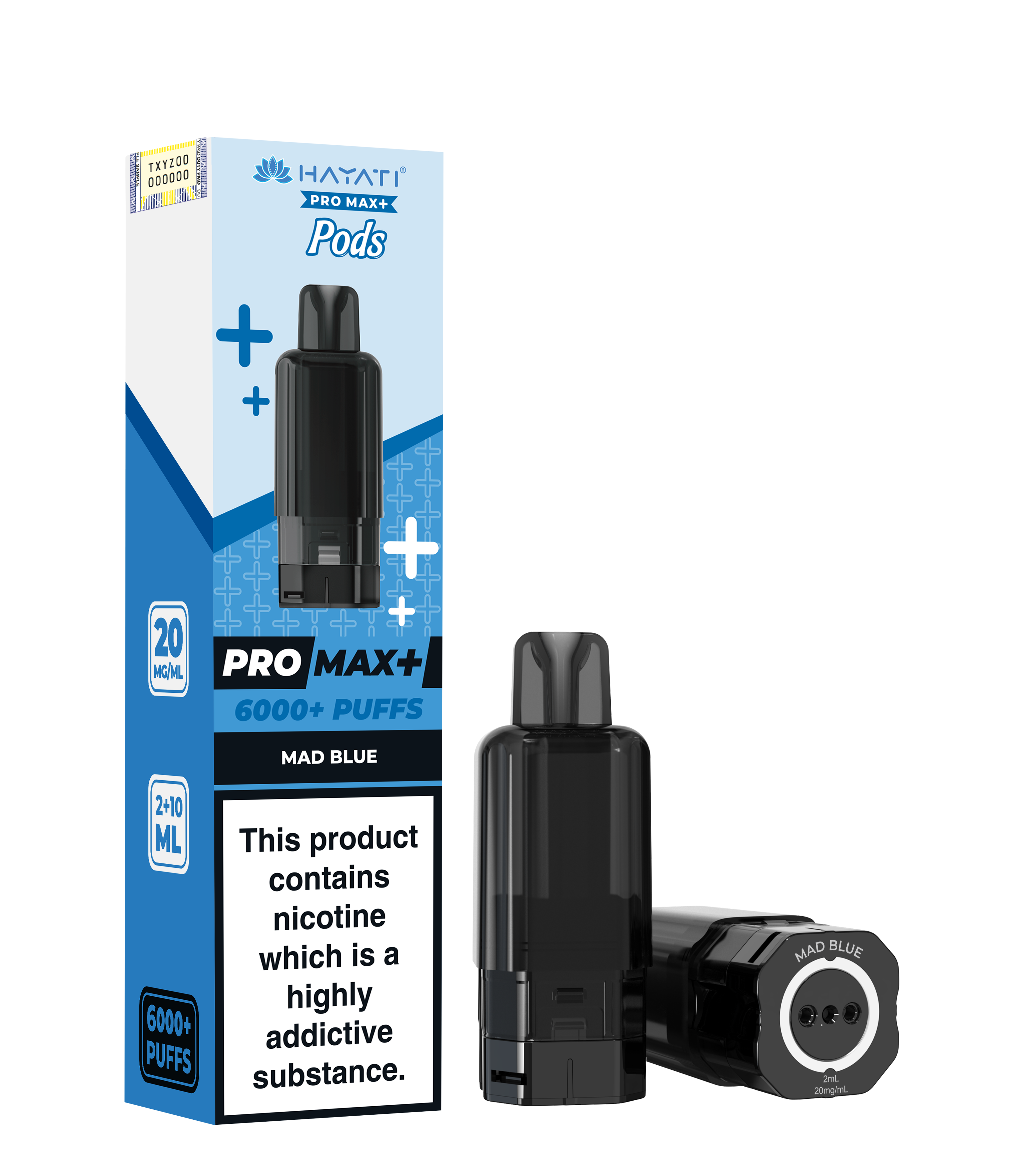 Hayati Pro Max+ 6K Prefilled Pods 20mg | UK Duty Stamped