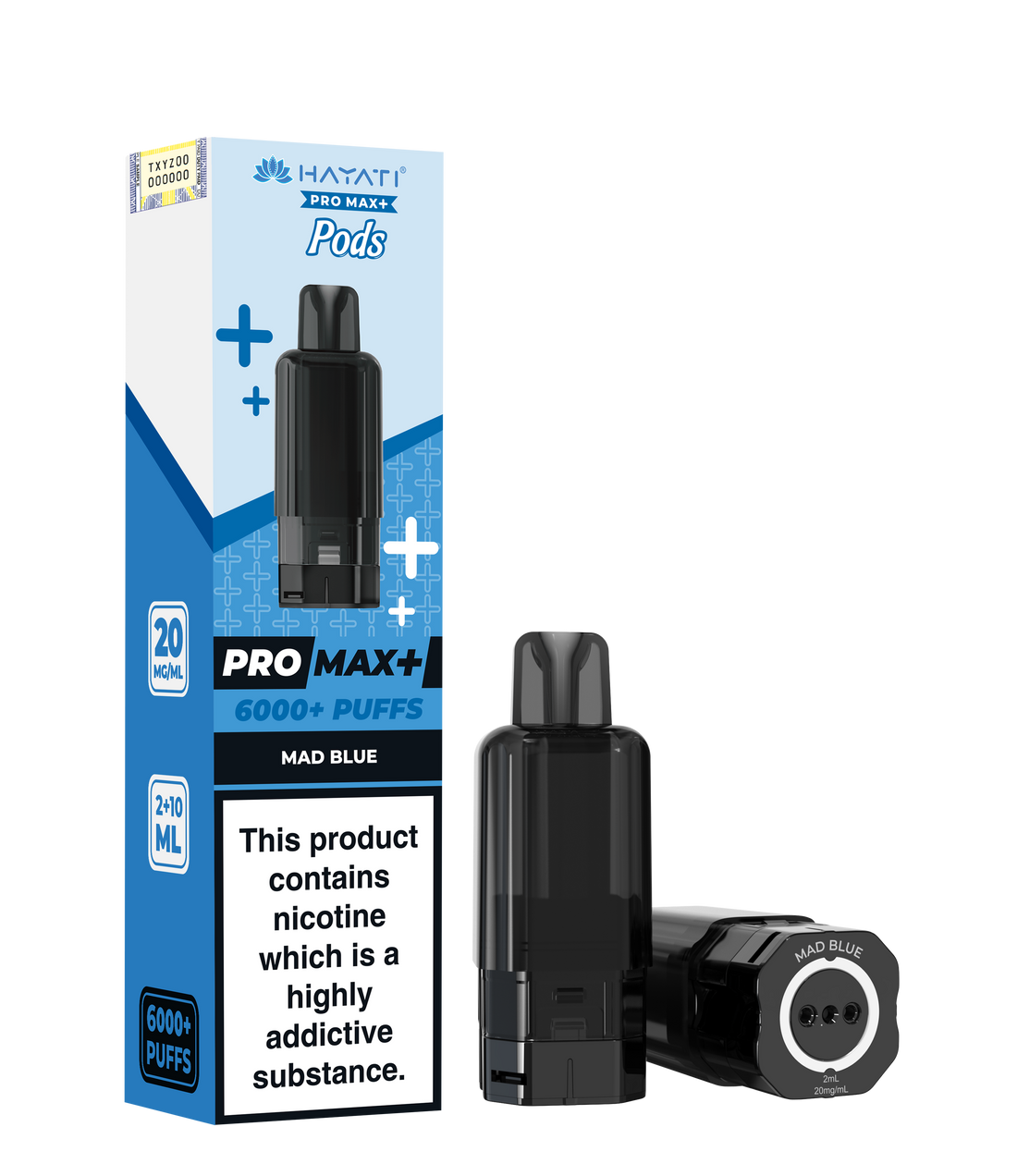 Hayati Pro Max+ 6K Prefilled Pods 20mg | UK Duty Stamped