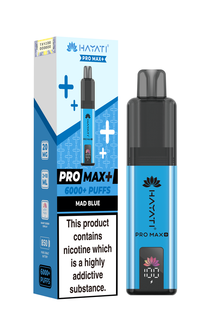 Hayati Pro Max+ 6K Prefilled Pod Kit 20mg | UK Duty Stamped