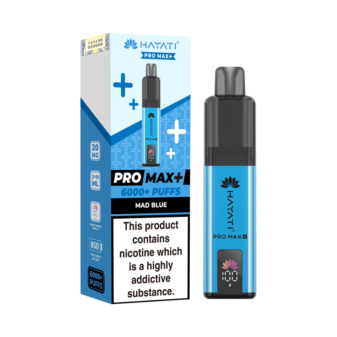 Hayati Pro Max+ 6K Prefilled Pod Kit 20mg | UK Duty Stamped