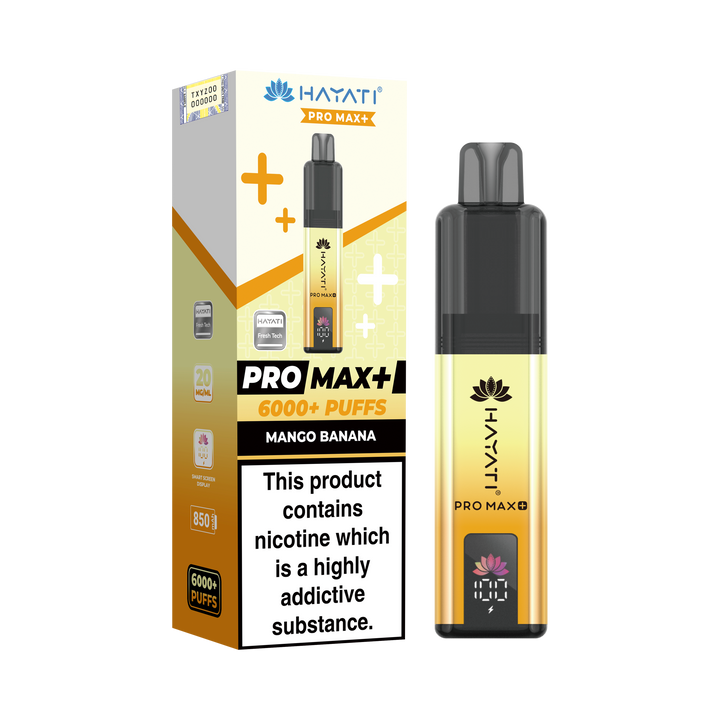 Hayati Pro Max+ 6K Prefilled Pod Kit 20mg | UK Duty Stamped