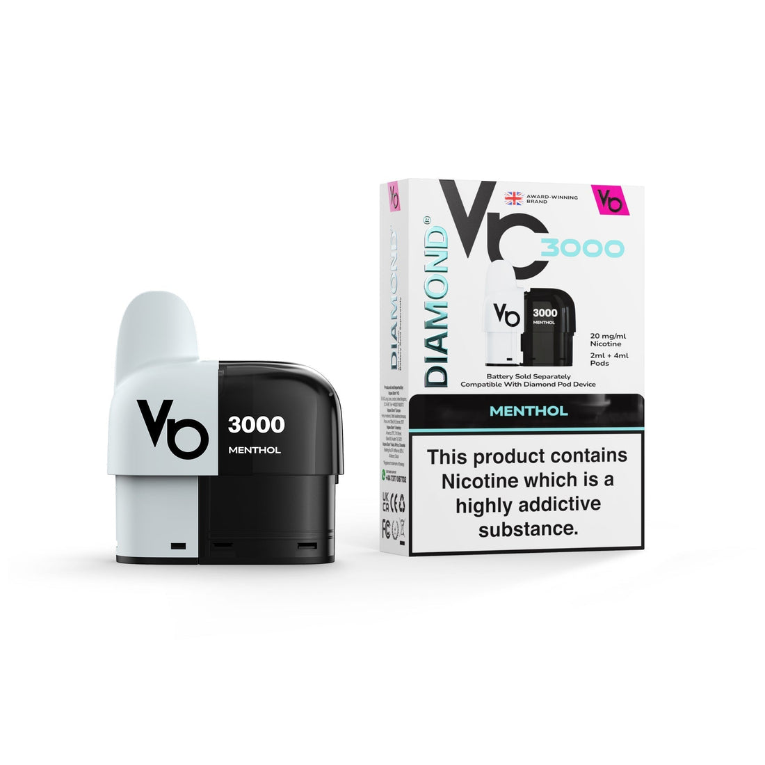 Diamond® 3000 Prefilled Pods (20mg)