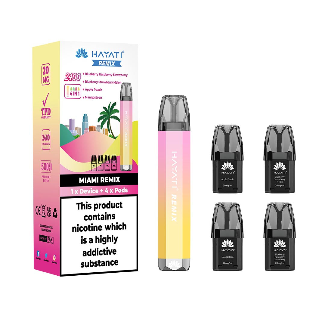 Hayati® Remix 2400 Vape Kit (20mg)