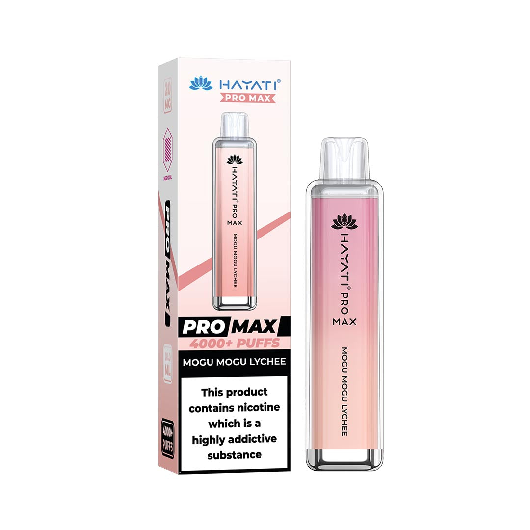Hayati® Pro Max Disposable 4000+ Vape Kit (0mg)
