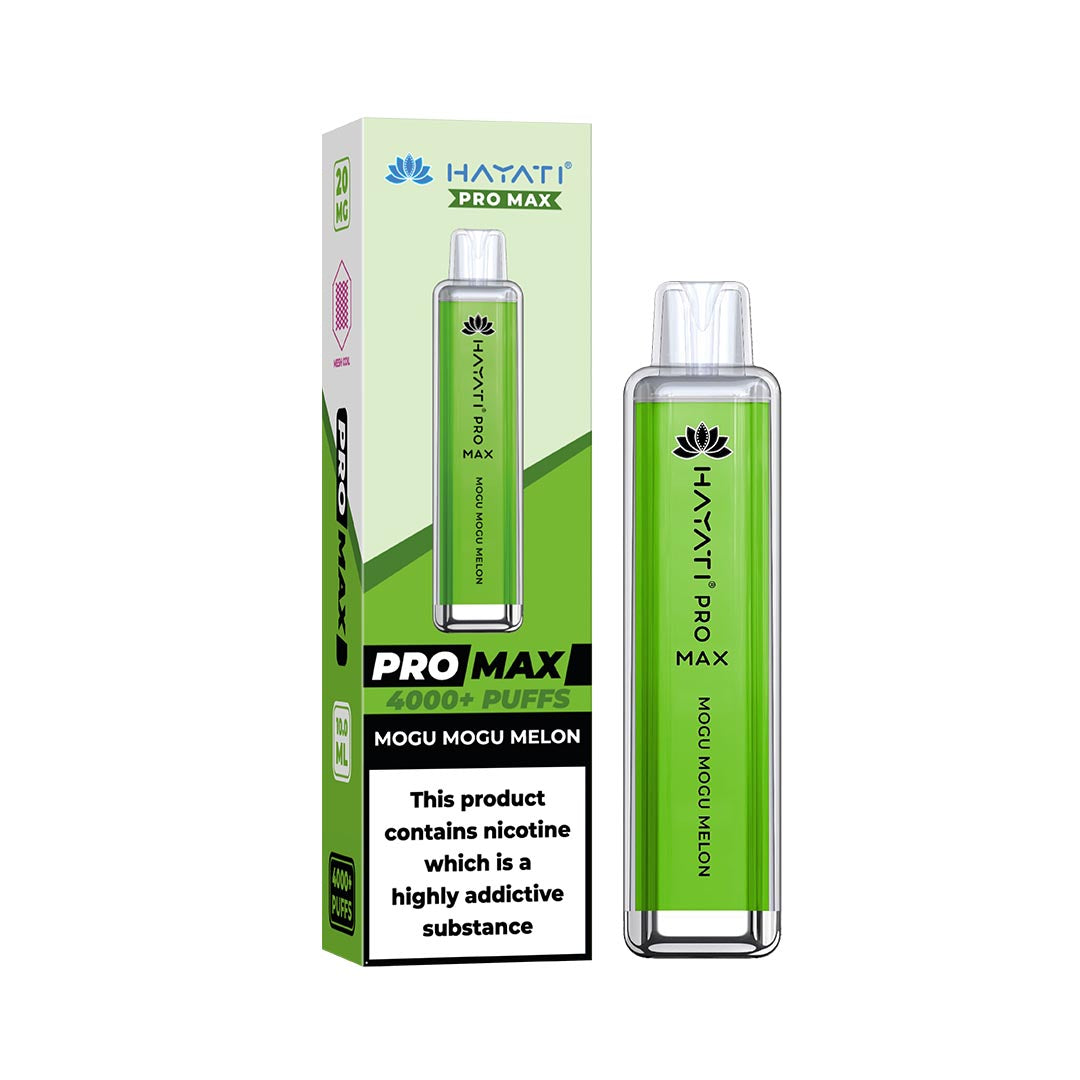 Hayati® Pro Max Disposable 4000+ Vape Kit (0mg)