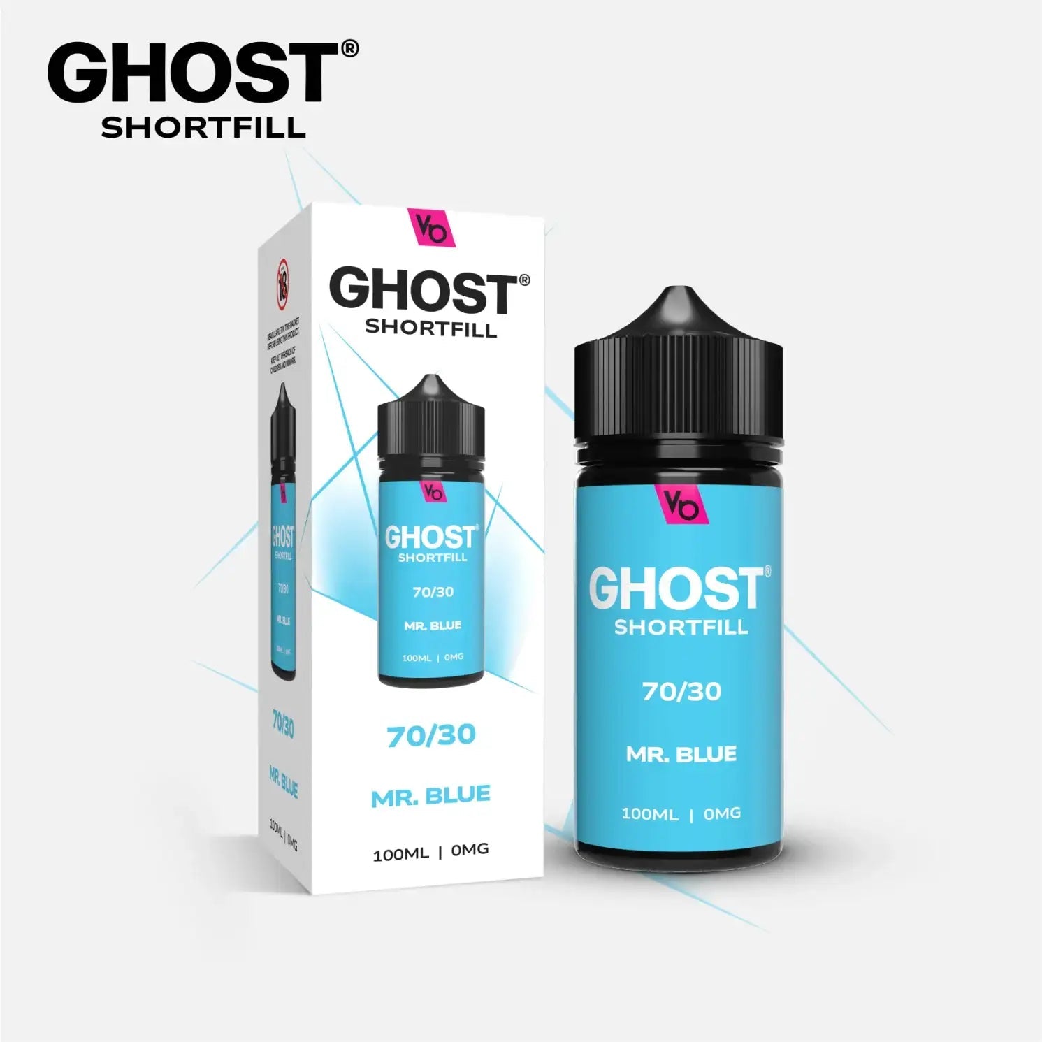 Ghost® Shortfill 100ml 70/30 (0mg)