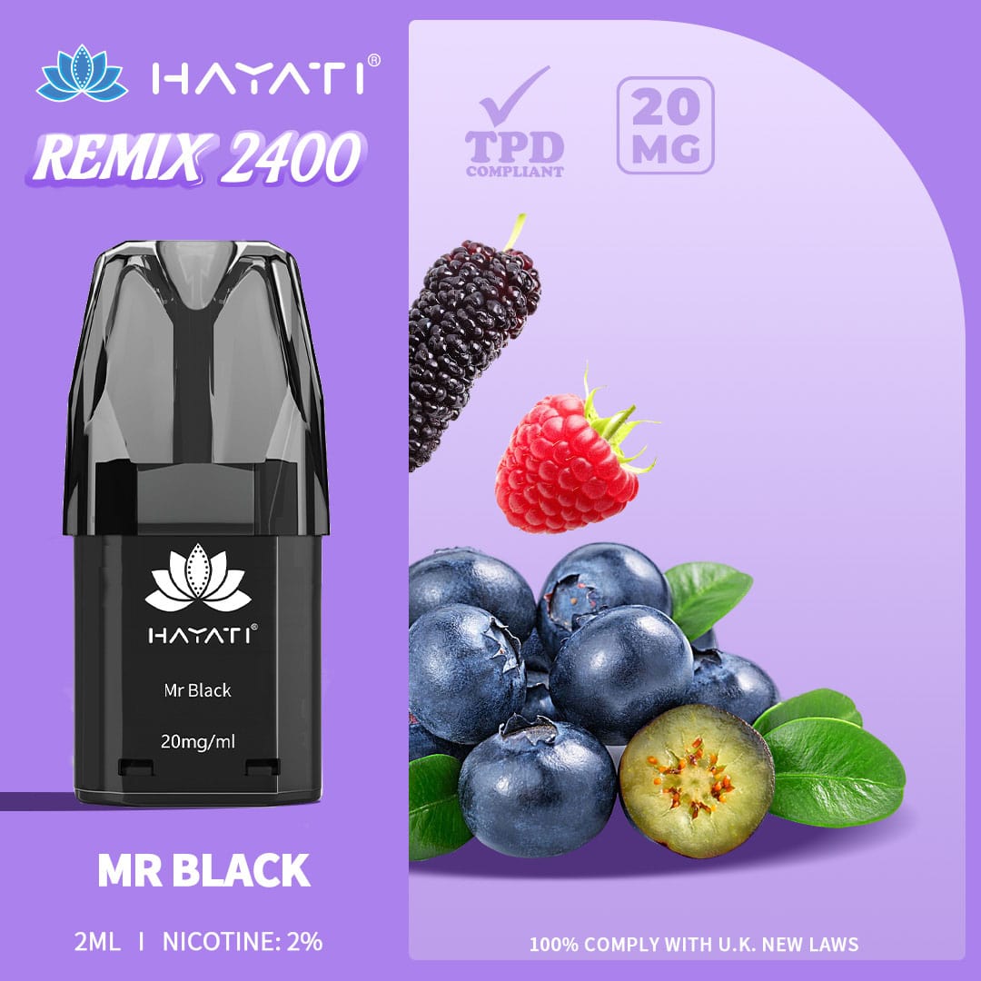 Hayati® Remix 2400 Pods (20mg)