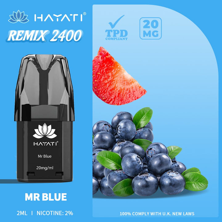 Hayati® Remix 2400 Pods (20mg)