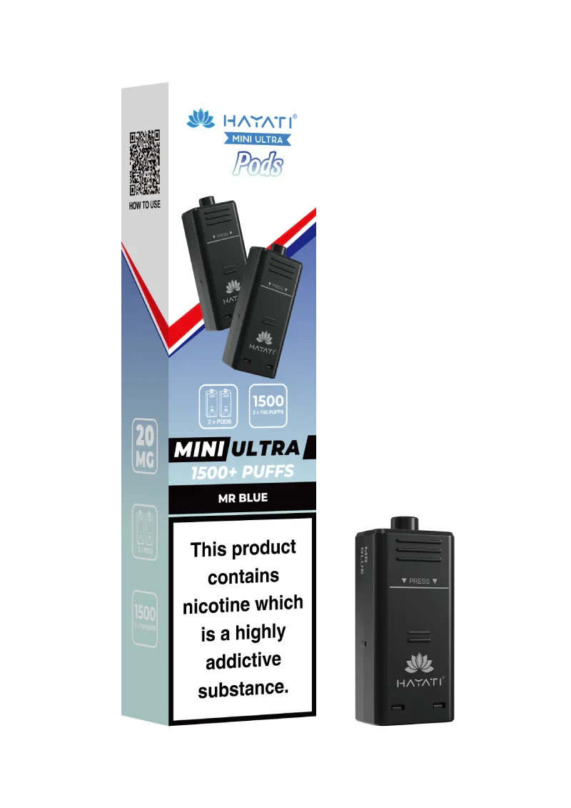 Hayati® Mini Ultra 1500+ Prefilled Pods (20mg)
