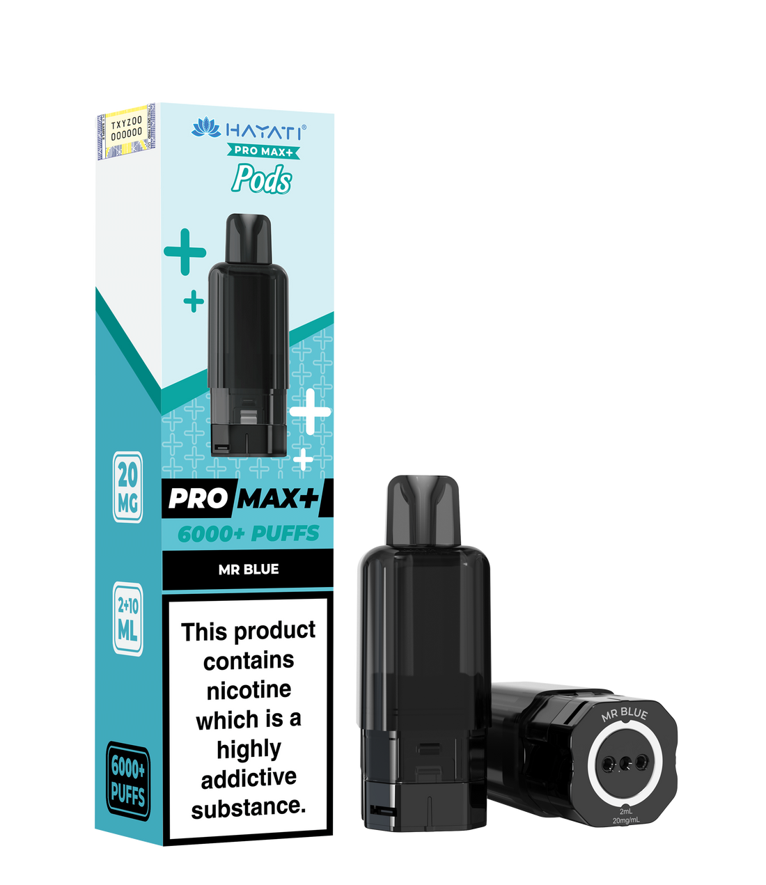 Hayati Pro Max+ 6K Prefilled Pods 20mg | UK Duty Stamped