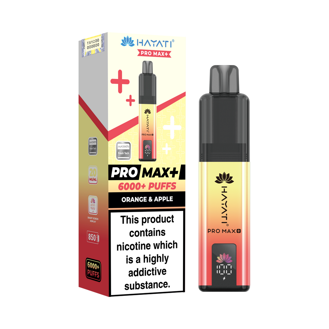 Hayati Pro Max+ 6K Prefilled Pod Kit 20mg | UK Duty Stamped