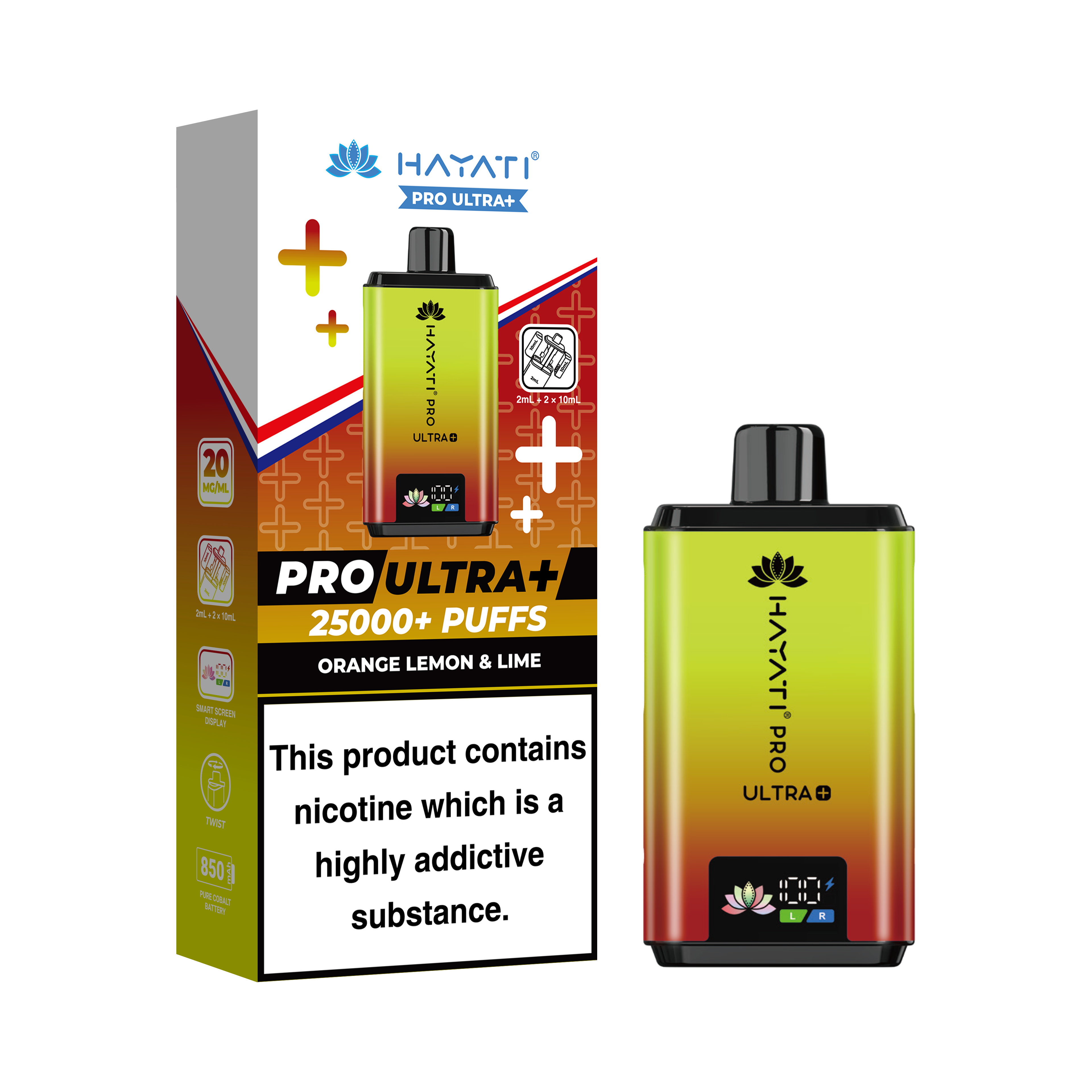 Hayati® Pro Ultra+ Reusable Kit (20mg)
