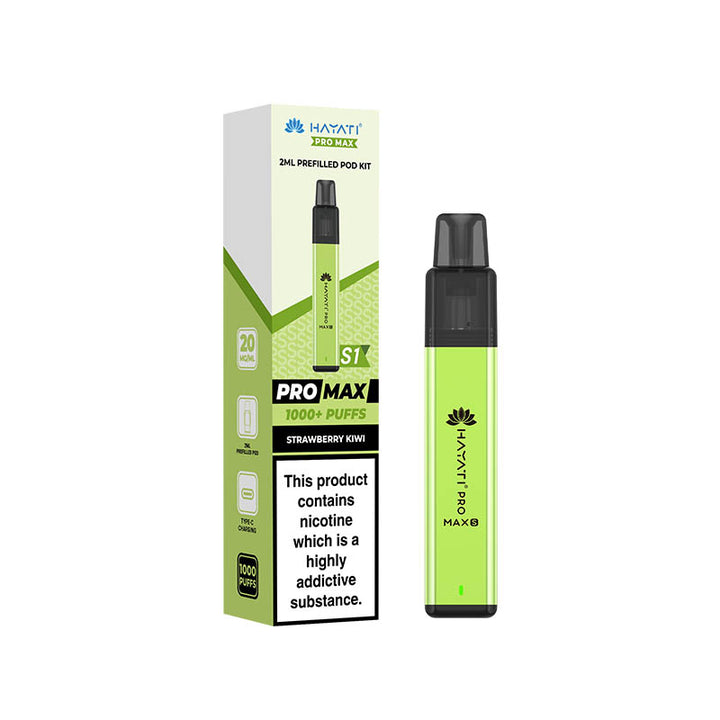 Hayati® Pro Max S1 1000+ Vape Kit (20mg)