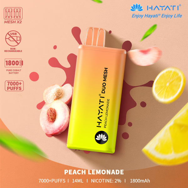 Hayati® Duo Mesh 7000+ Vape Kit (20mg)