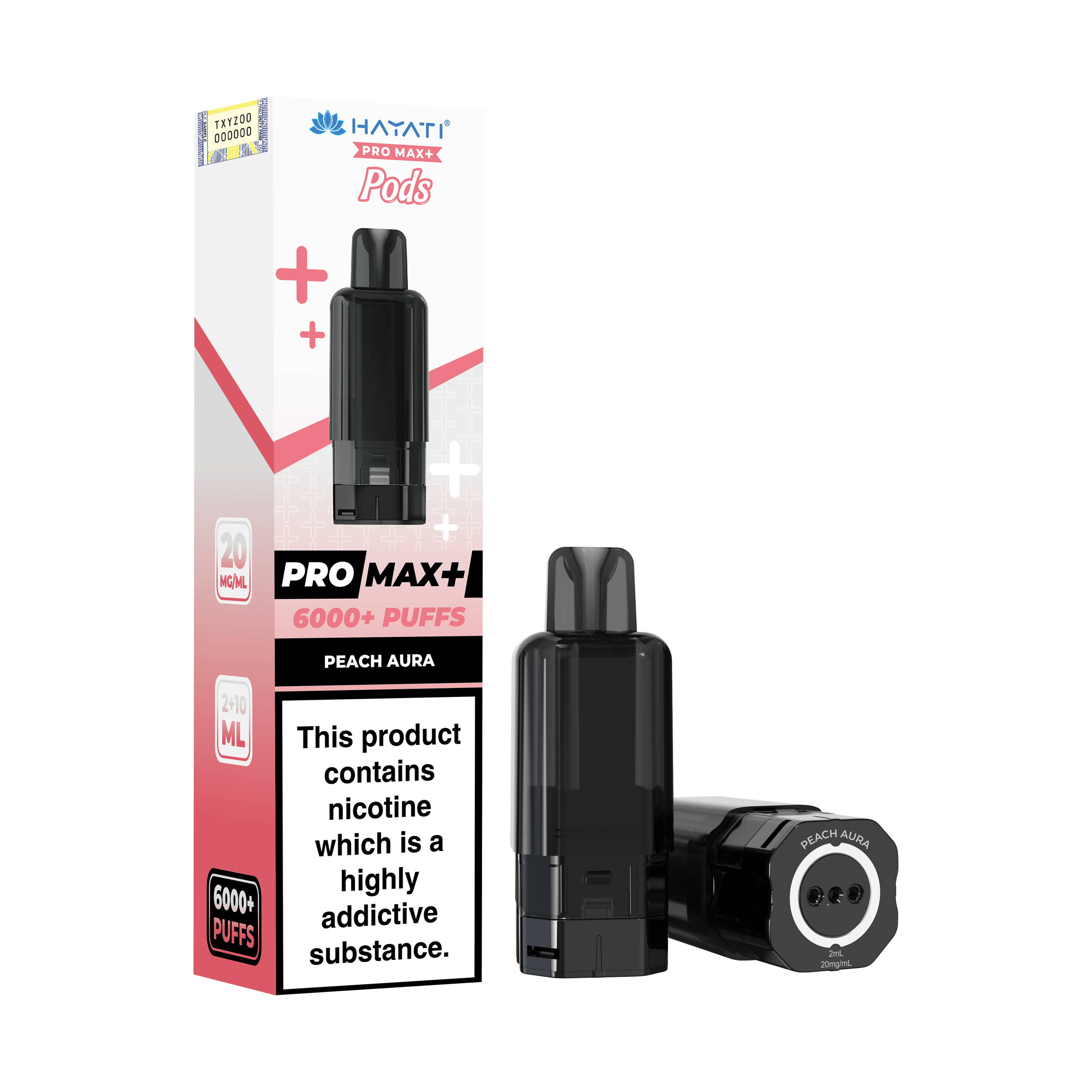 Hayati Pro Max+ 6K Prefilled Pods 20mg | UK Duty Stamped