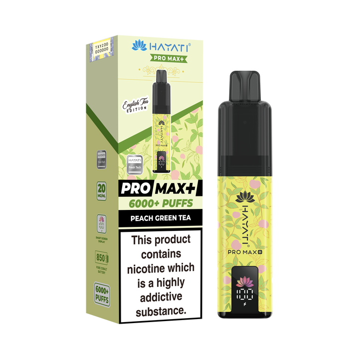 Hayati Pro Max+ 6K Prefilled Pod Kit 20mg | UK Duty Stamped