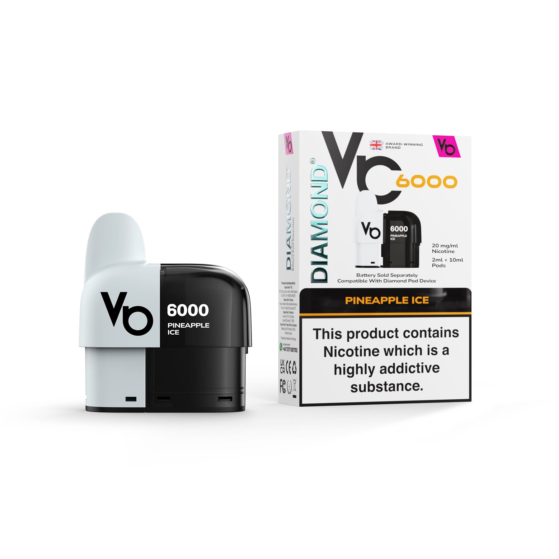 Diamond® 6000 Prefilled Pods (20mg)