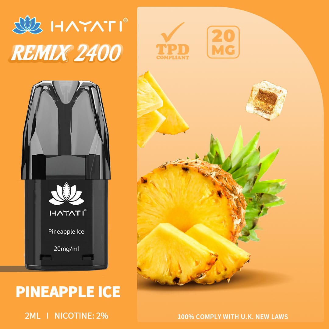 Hayati® Remix 2400 Pods (20mg)
