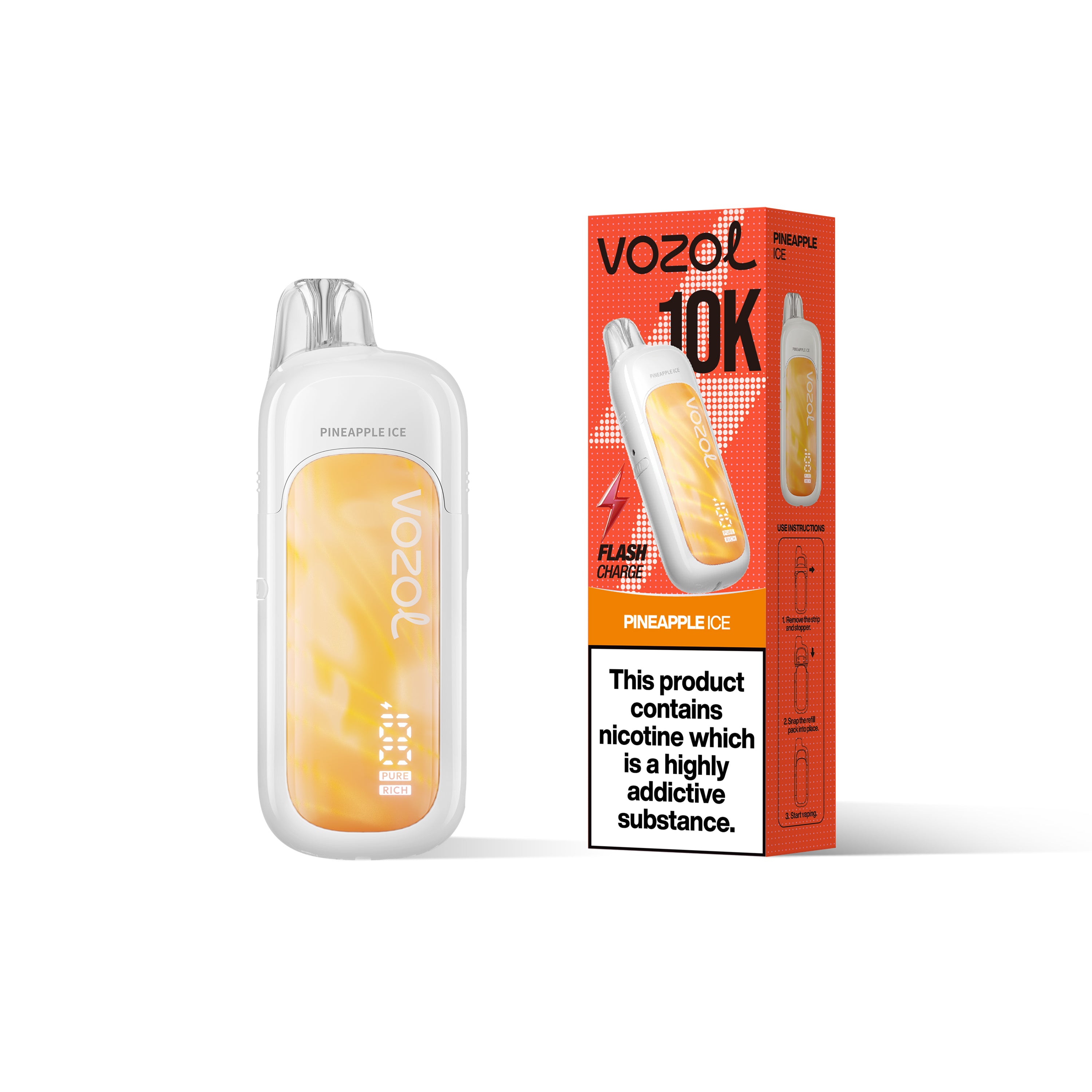 VOZOL SLEEK MAX 10K Prefilled Pod Kit (20mg)