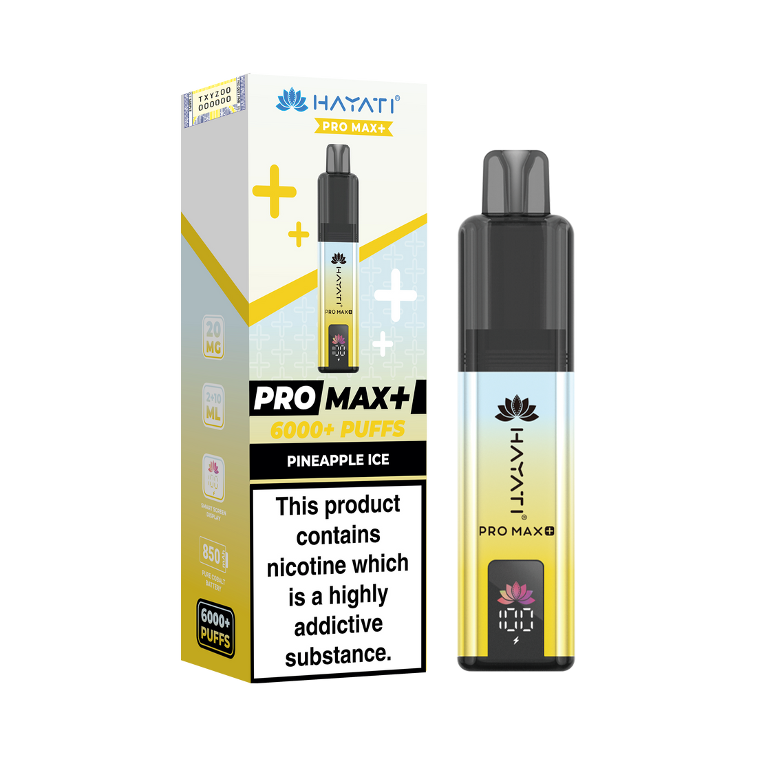 Hayati Pro Max+ 6K Prefilled Pod Kit 20mg | UK Duty Stamped