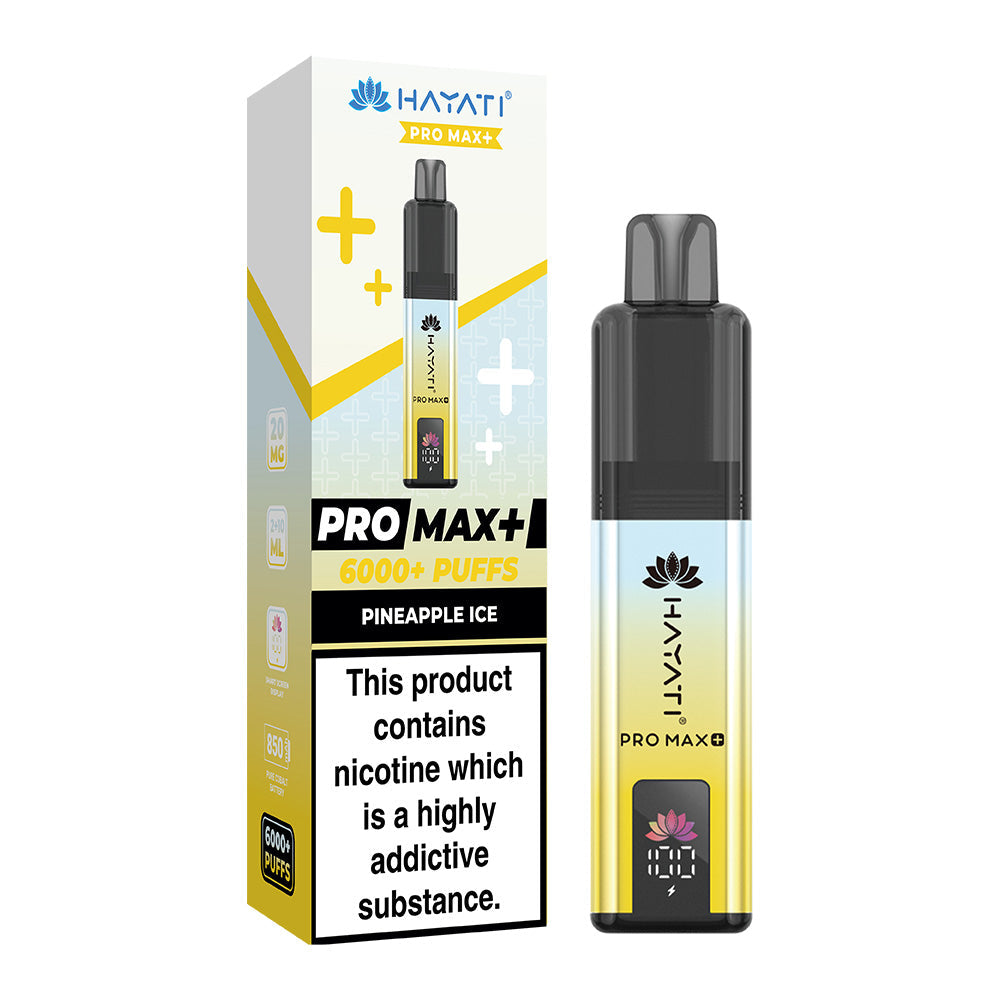 Hayati® Pro Max+ 6000+ Vape Kit (20mg)