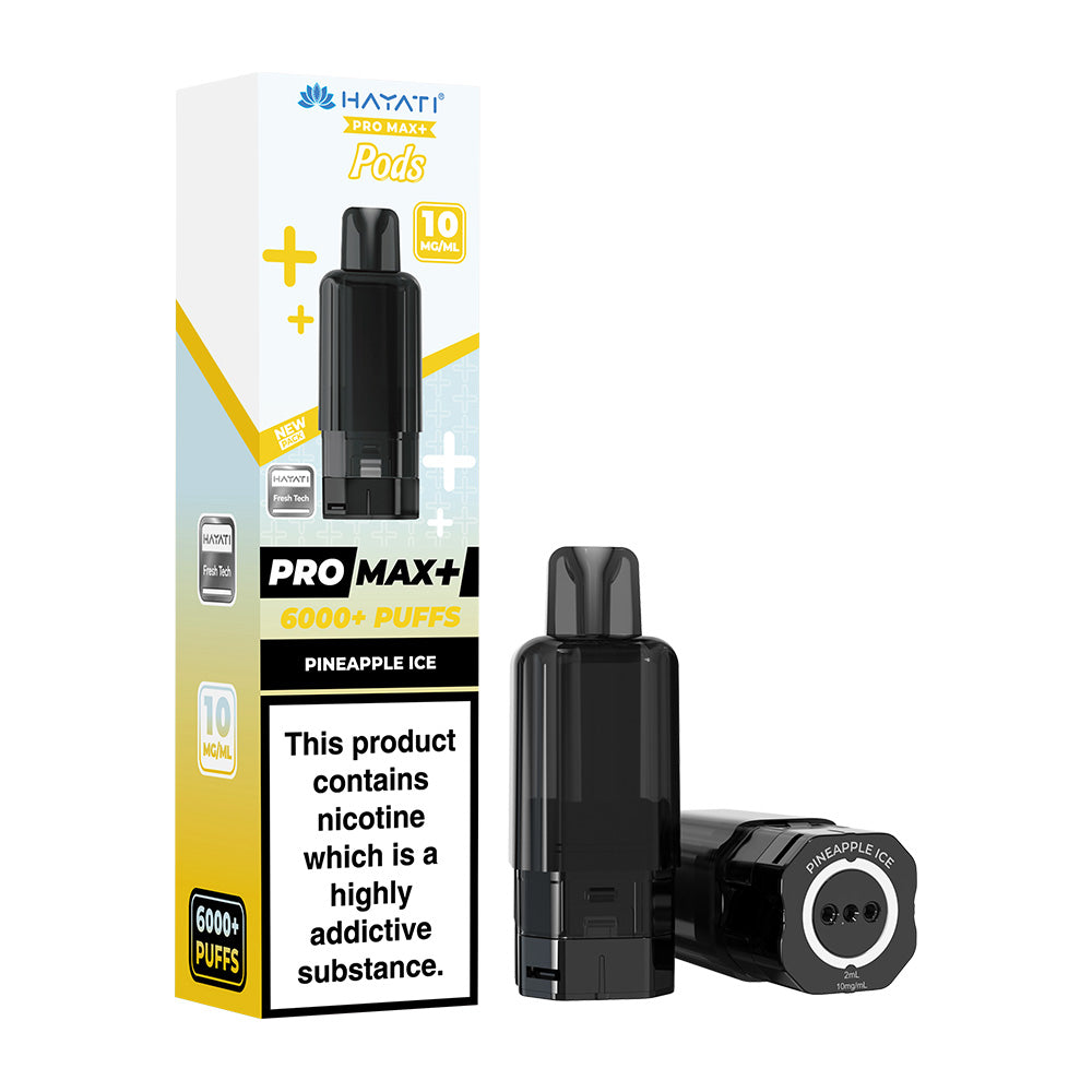 Hayati® Pro Max+ 6000+ (10mg) Pods