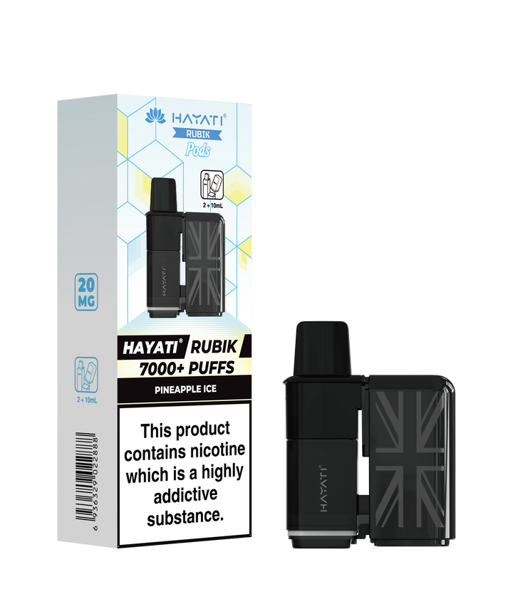 Hayati® Rubik Refillable Pods (20mg)