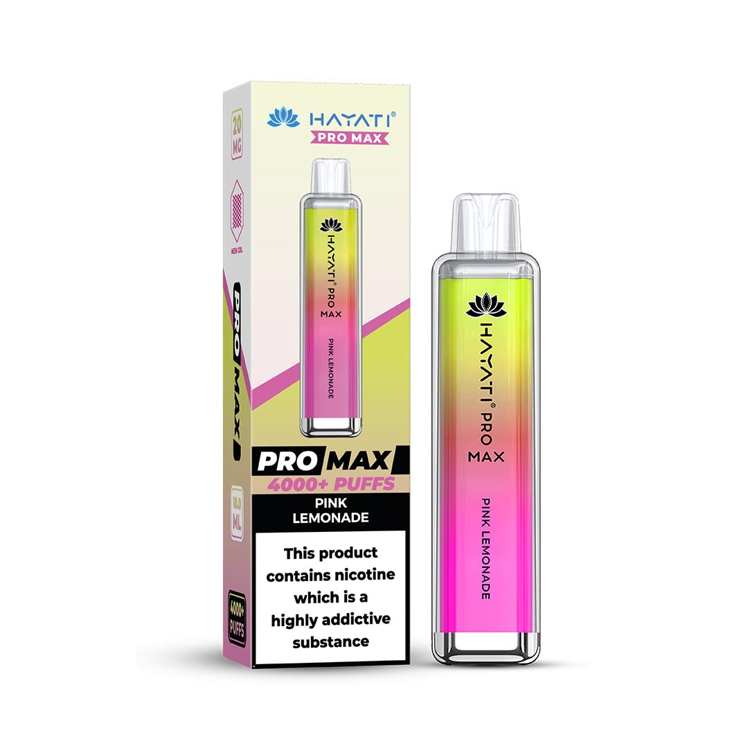 Hayati® Pro Max Disposable 4000+ Vape Kit (0mg)