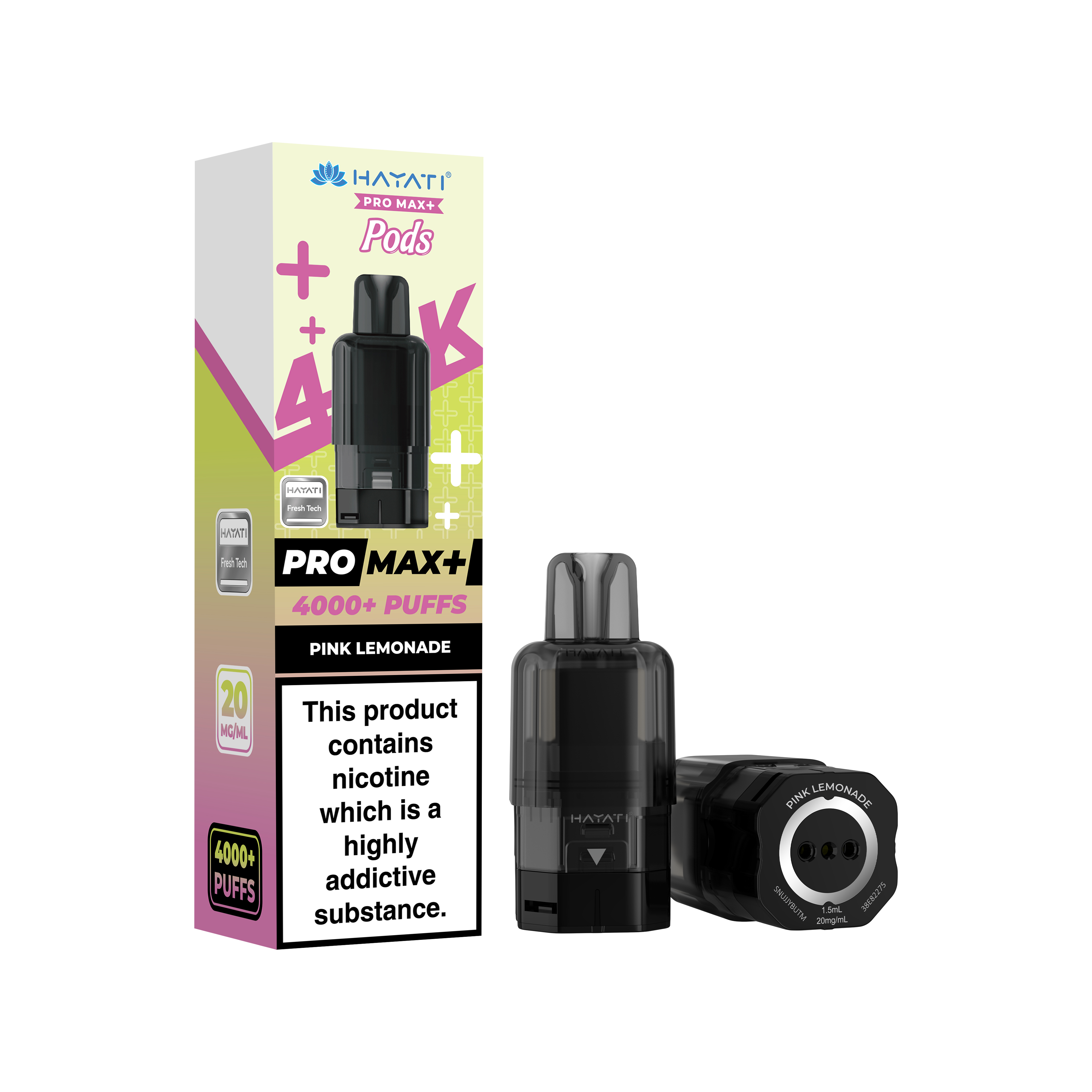 Hayati® Pro Max+ 4000+ Pods (20mg)
