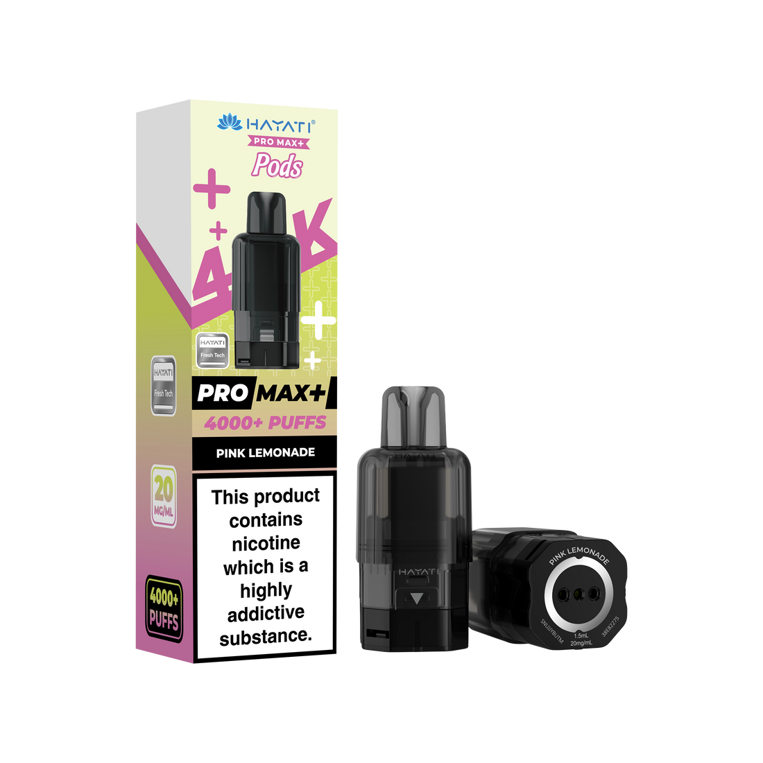 Hayati® Pro Max+ 4000+ Pods (20mg)