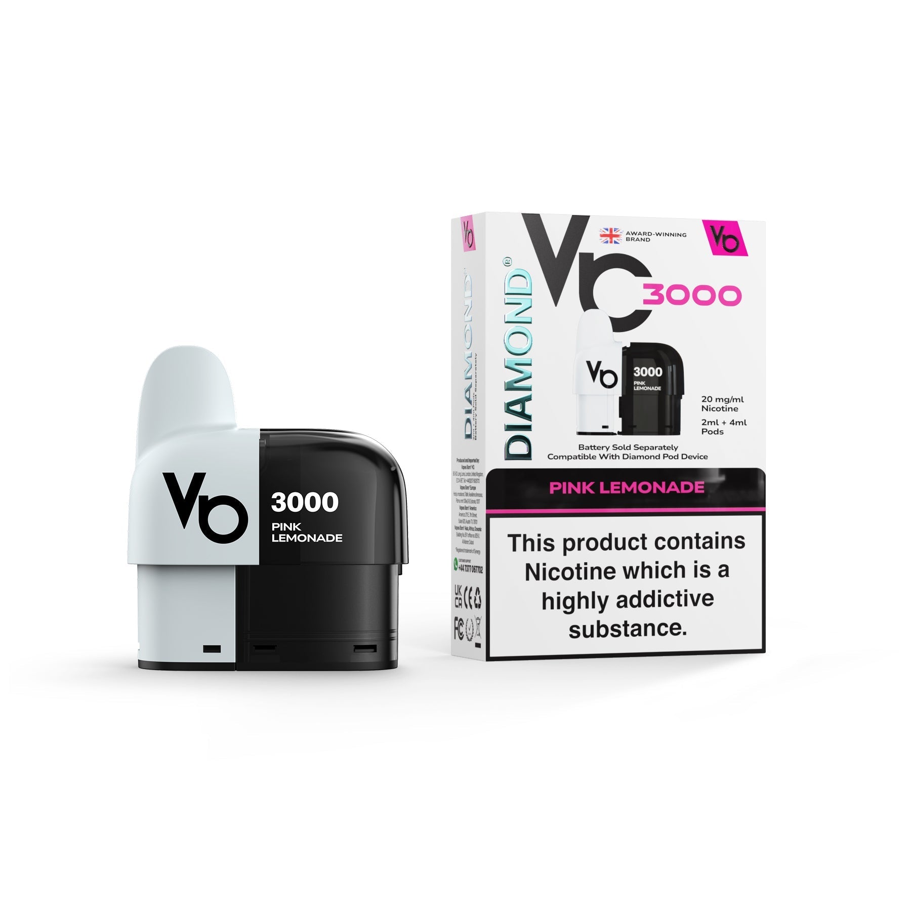 Diamond® 3000 Prefilled Pods (20mg)