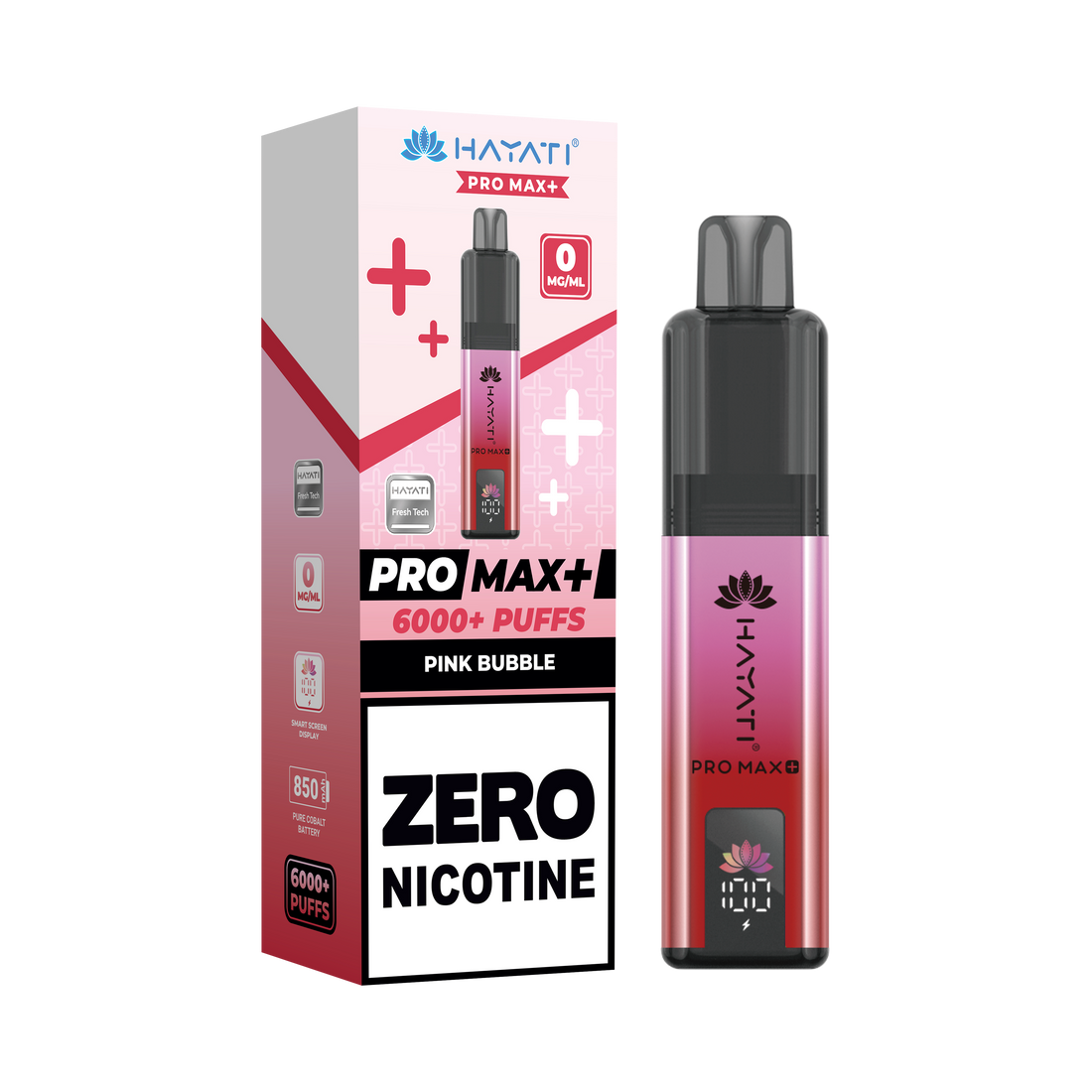 Hayati® Pro Max 6000 Plus Vape Kit ZERO (0mg)
