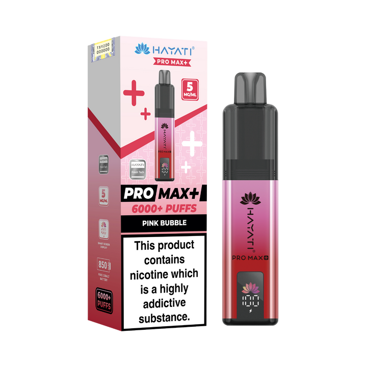 Hayati Pro Max+ 6K Prefilled Pod Kit 20mg | UK Duty Stamped