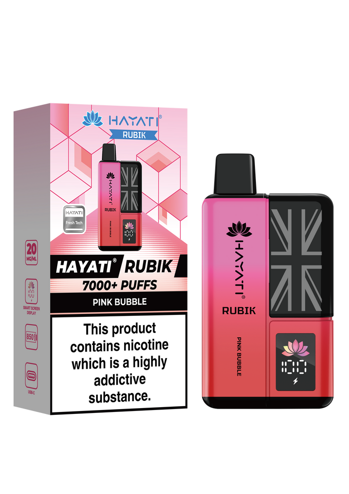 Hayati® Rubik Reusable Vape Kit (20mg)