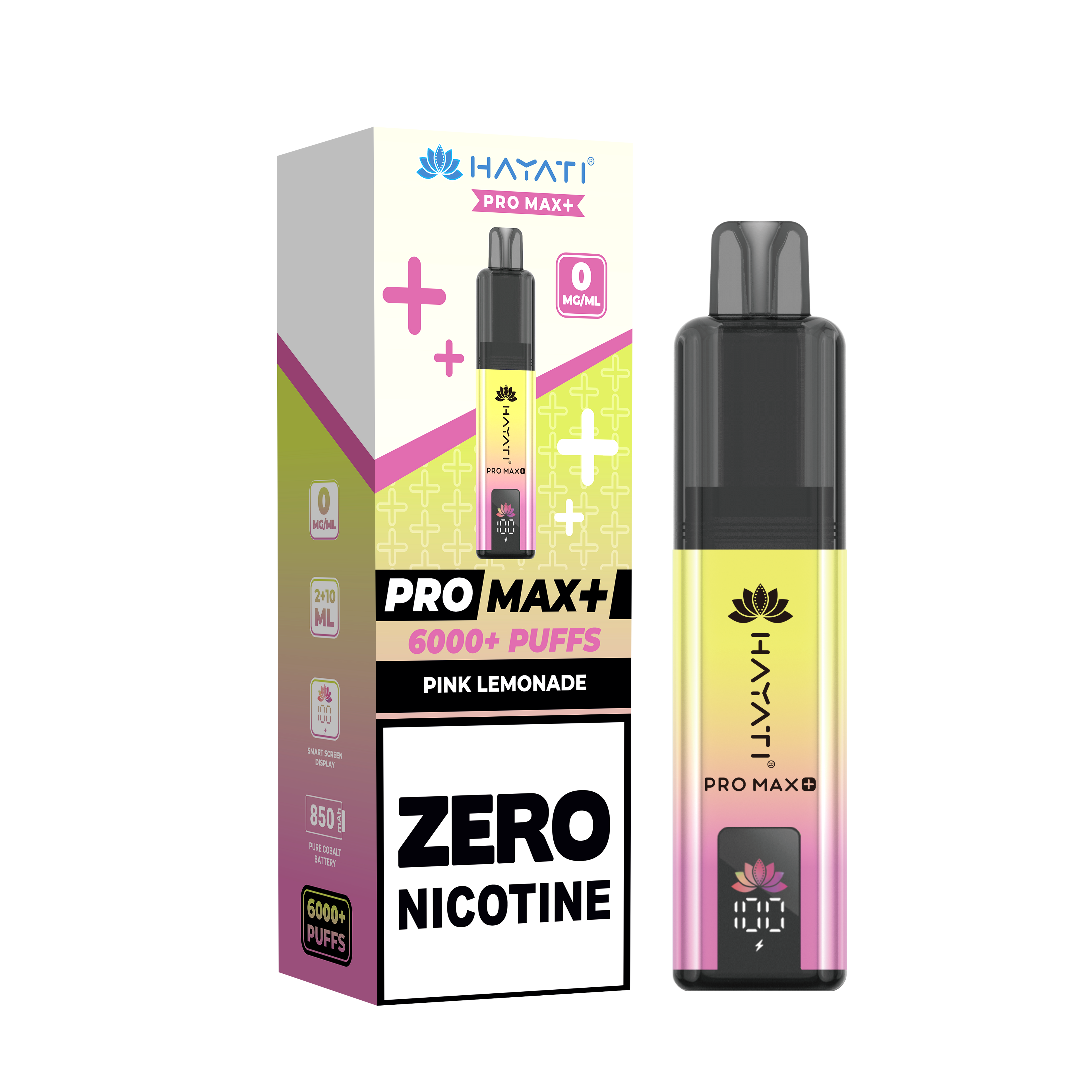 Hayati® Pro Max 6000 Plus Vape Kit ZERO (0mg)
