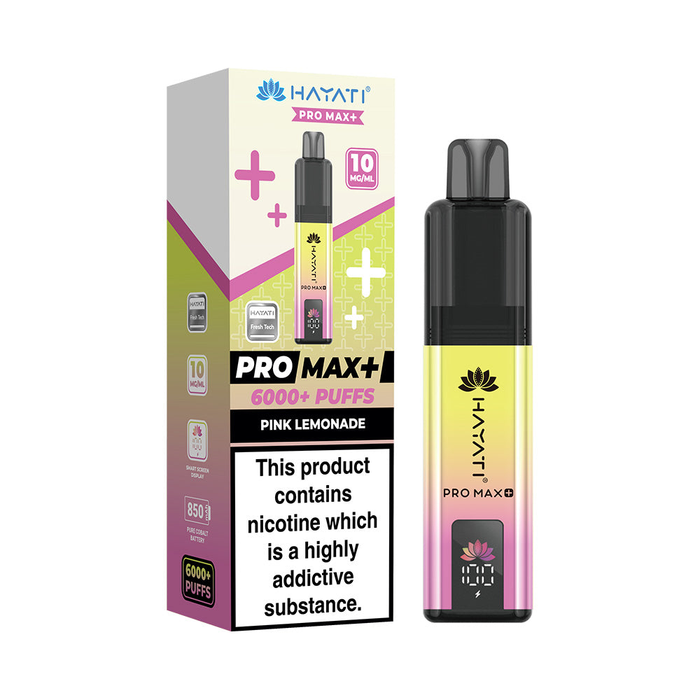 Hayati® Pro Max+ 6000+ (10mg) Vape Kit