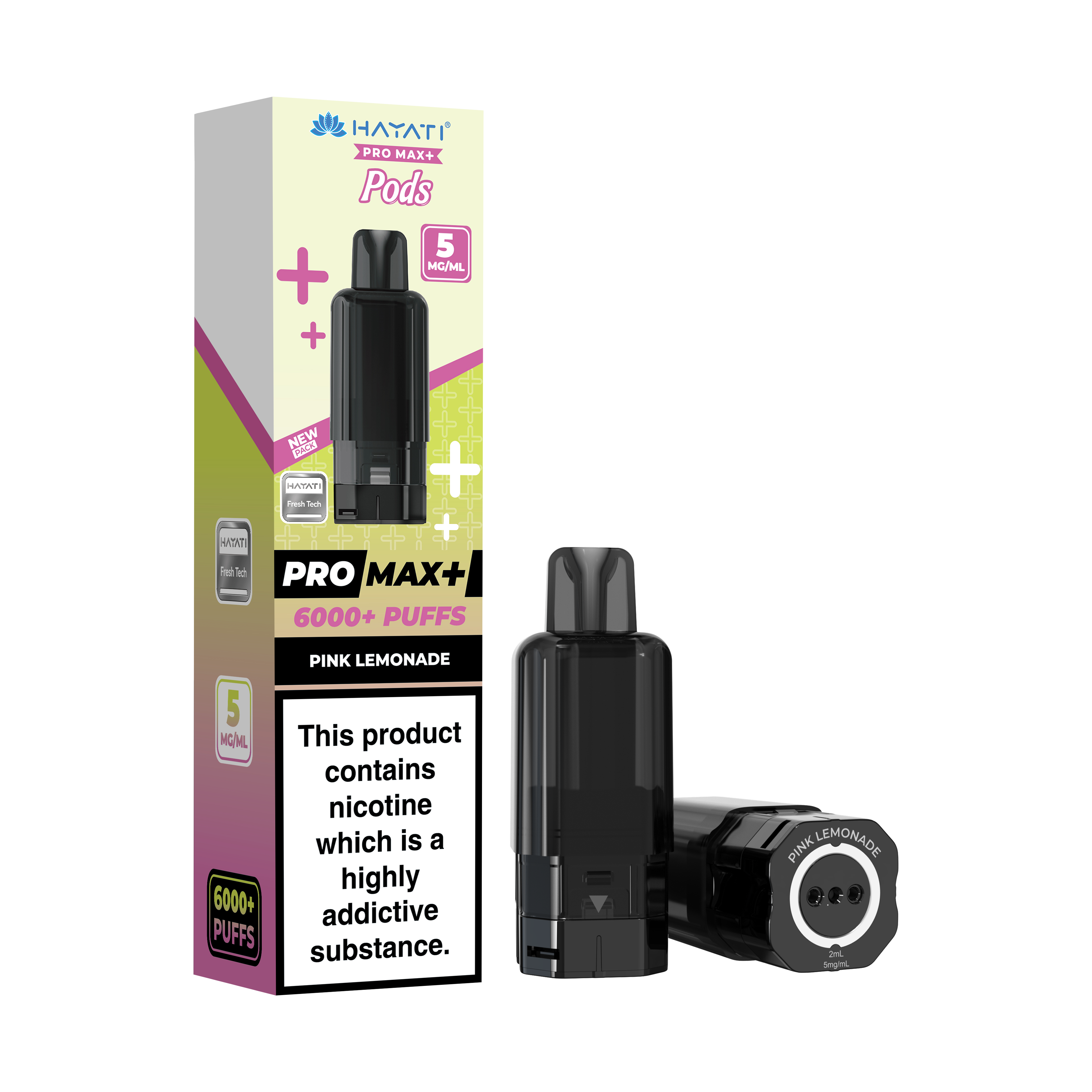 Hayati® Pro Max+ 6000+ Pods (5mg)