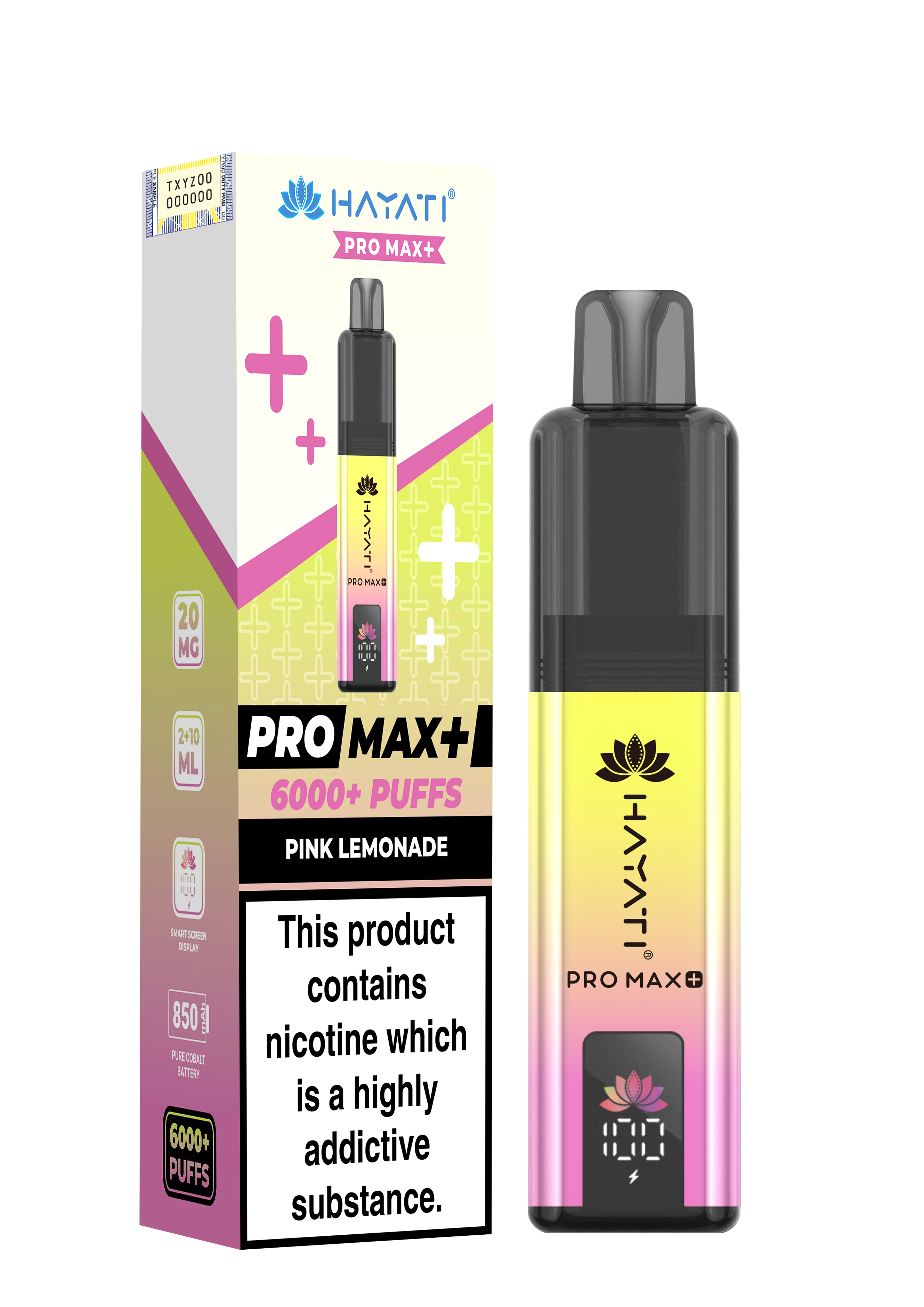Hayati Pro Max+ 6K Prefilled Pod Kit 20mg | UK Duty Stamped