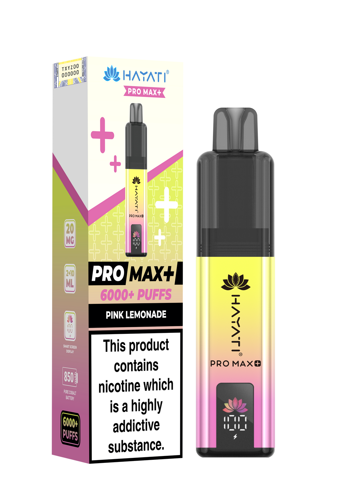 Hayati Pro Max+ 6K Prefilled Pod Kit 20mg | UK Duty Stamped