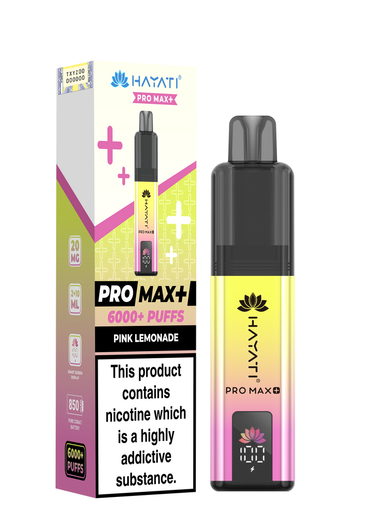 Hayati Pro Max+ 6K Prefilled Pod Kit 20mg | UK Duty Stamped